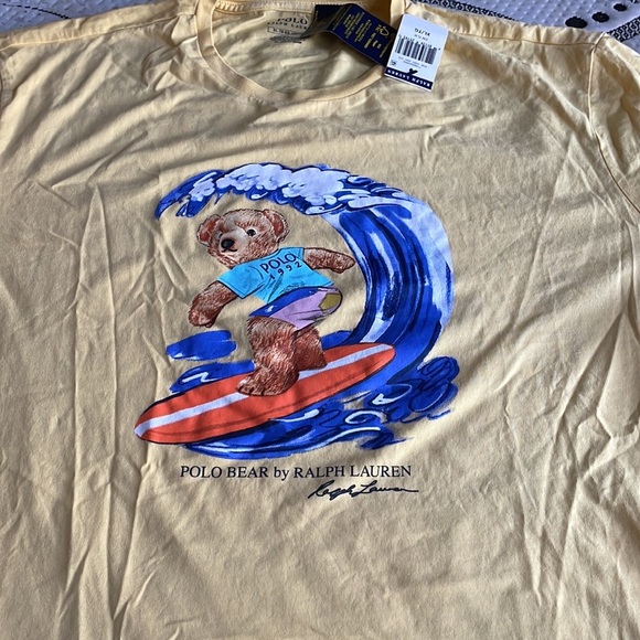 Polo Surfing Bear Tee and Cap